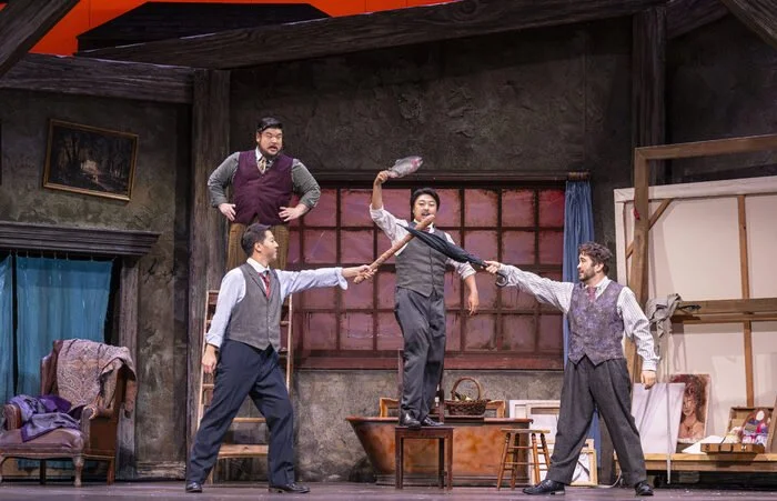 Schaundard in La Boheme with Opera San Jose. November 2024