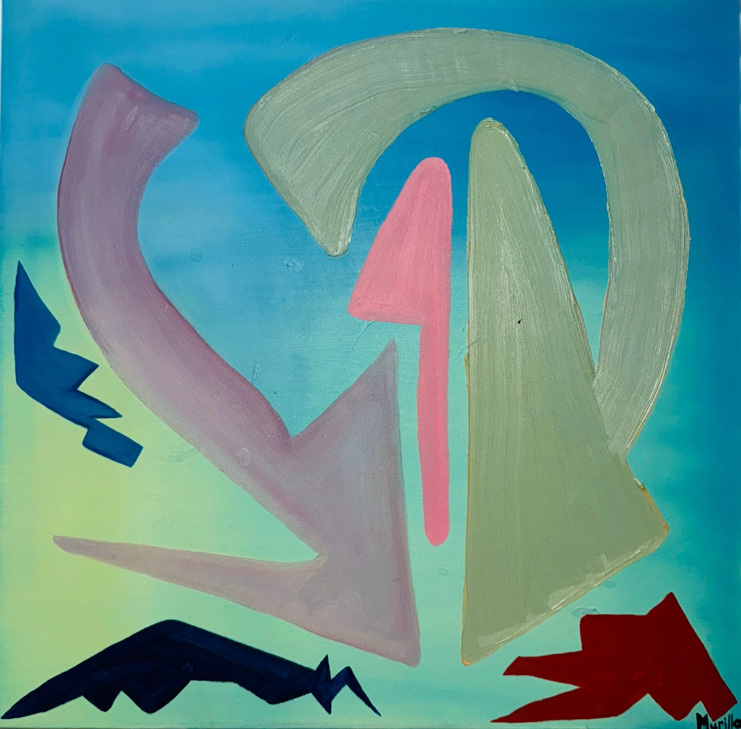 “Dreams Live Here” 36x36, Oil on Canvas