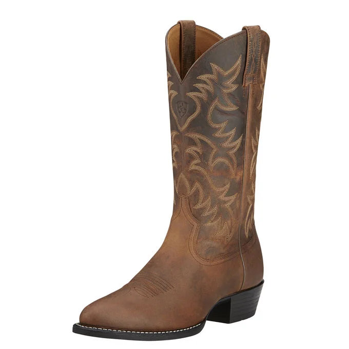 Ariat Men's Heritage West   Distressed Brown 10002204