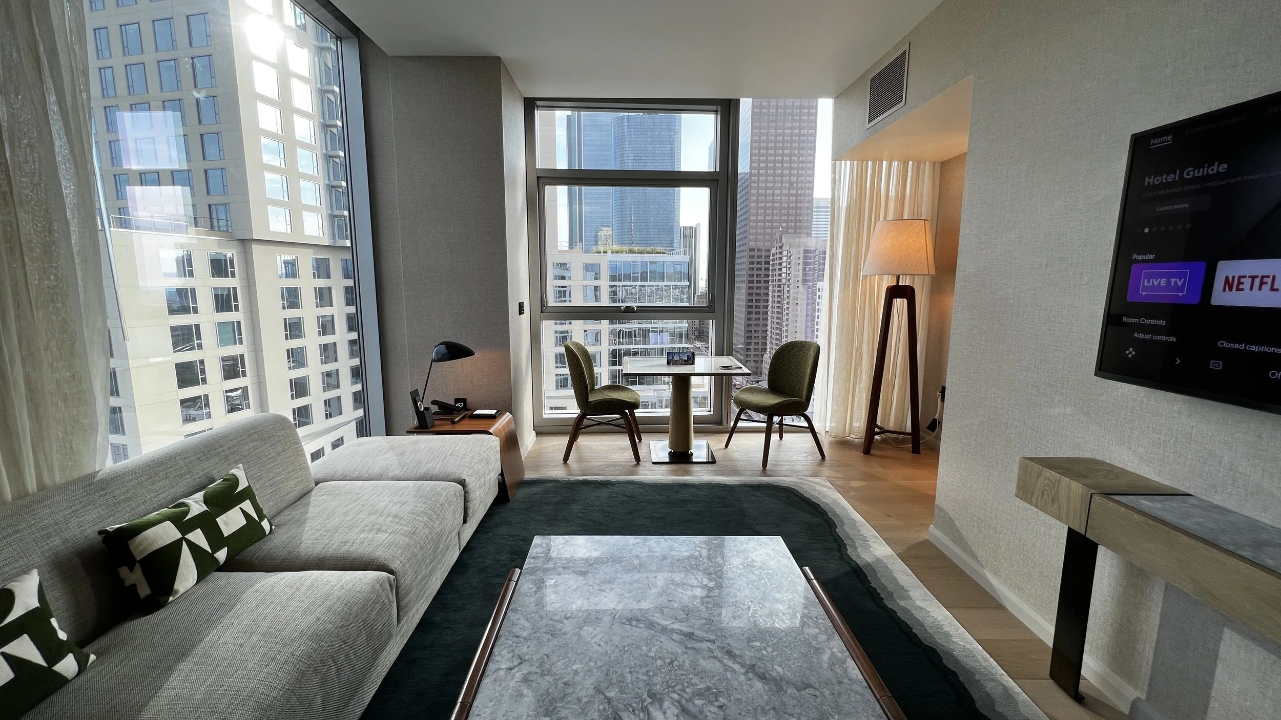 Hotel Review: Conrad Los Angeles | One Bedroom Suite 