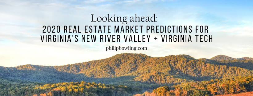 2020 New River Valley Real Estate Market Predictions Philip Bowling Realtor Cb Townside