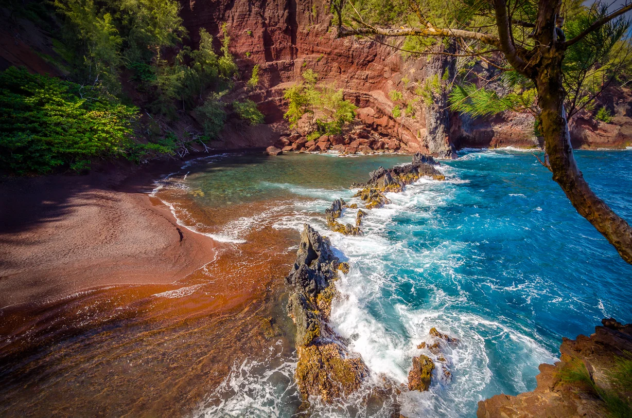 Red Sand Beach
