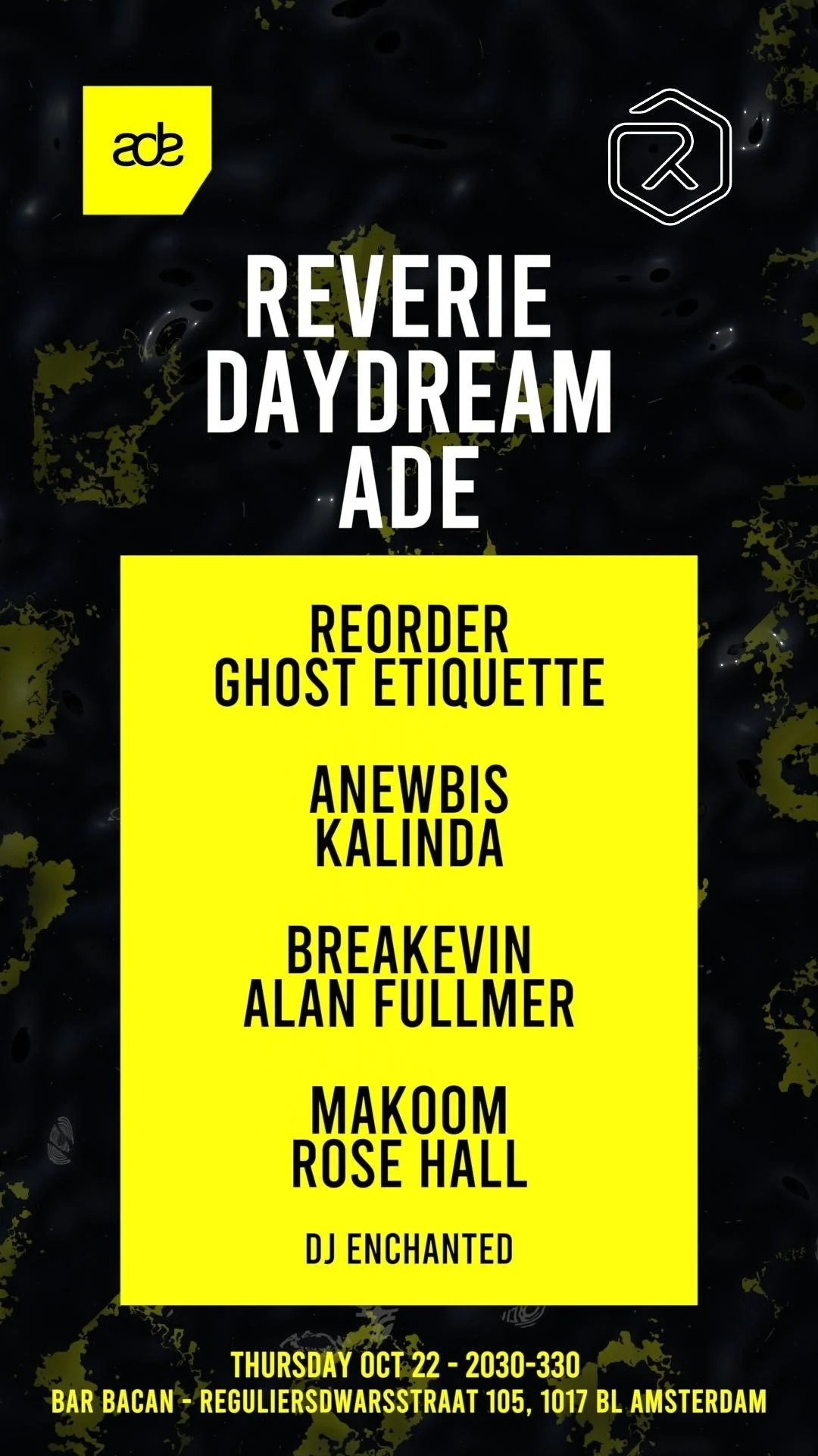 Reverie Sounds ADE Amsterdam