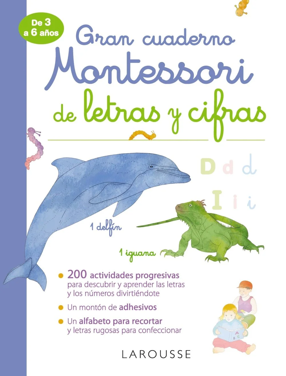 Gran libro de letras y números Montessori