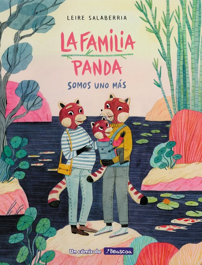 La familia panda. Somos uno más