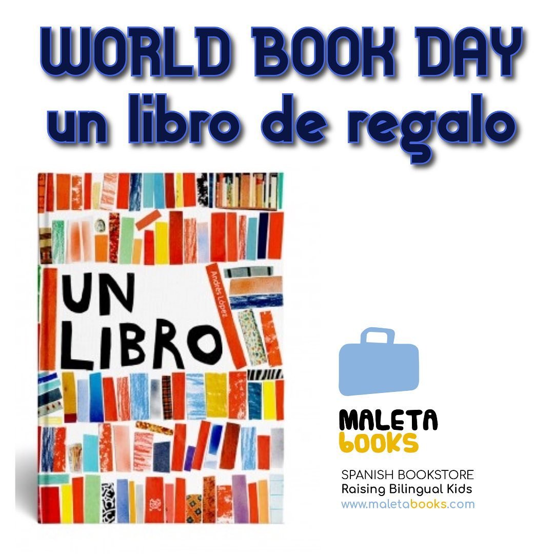 📚 WOLD BOOK DAY 📚
&bull;
En @maletabooks celebramos el D&Iacute;A MUNDIAL DEL LIBRO 📚❤️📚❤️ regalando el precioso libro &bull; UN LIBRO &bull; de @lecturita.ediciones (Argentina) ❤️
&bull;
Todos los pedidos realizados el d&iacute;a 23 DE ABRIL lle