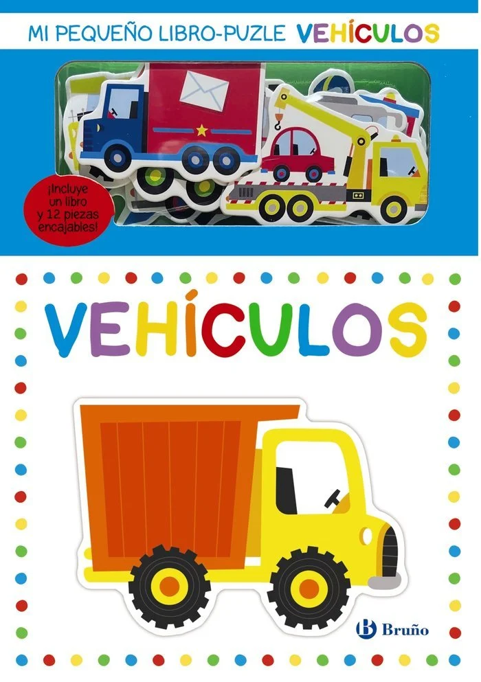 Mi pequeño libro puzle. Vehículos.