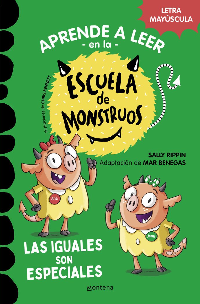 3. Aprende a leer ESCUELA DE MONSTRUOS - Las iguales son especiales -