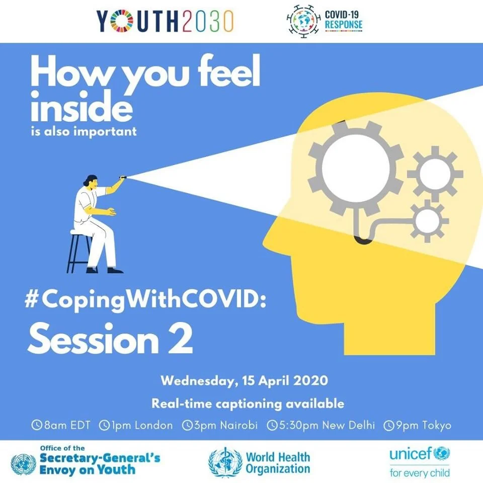 #CopingWithCOVID Webinar on Youth and Mental Health