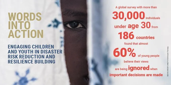 Launch of Words into Action Guide on Children and Youth Engagement in DRR and Resilience Building 