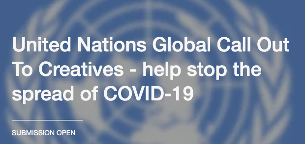 UN Global Call for Creatives to Tackle COVID 19