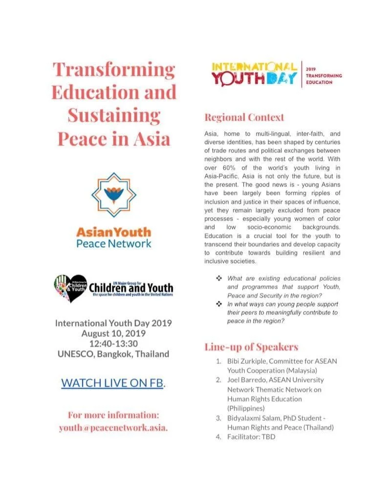 International Youth Day - ESCAP