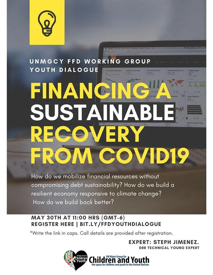 Financing a Sustainable Recovery for COVID 19 - How Do We Build Back Better?