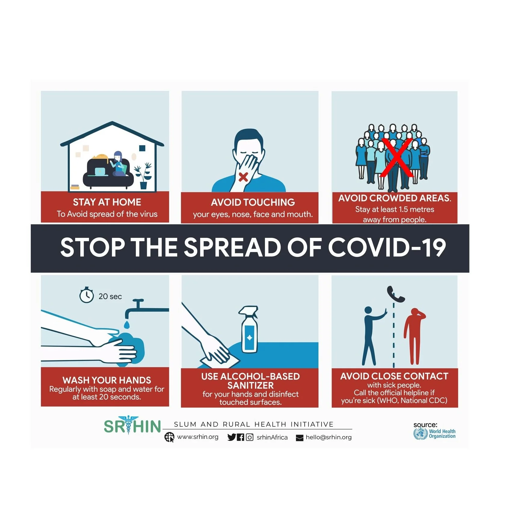 Slum and Rural Health Initiative: #STOPCOVID-19 Project