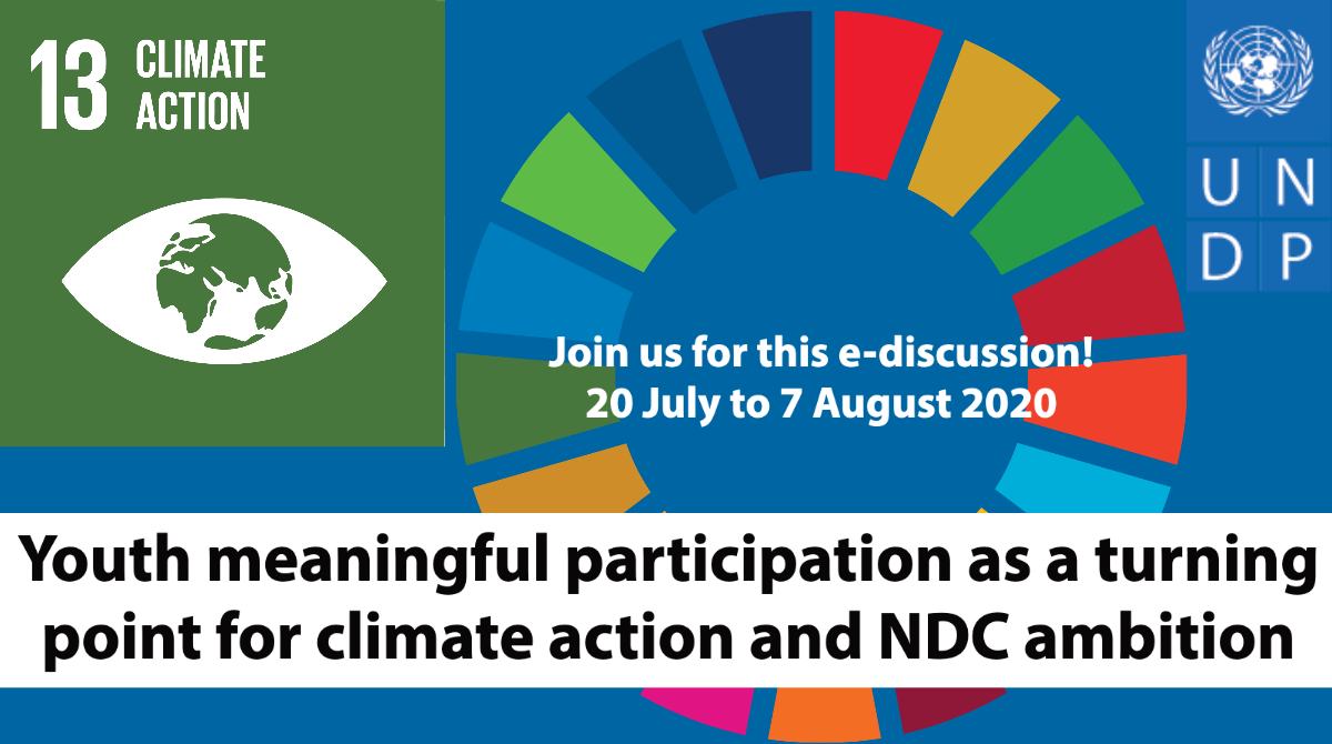 [Announcement !] Youth &amp; Climate e-Discussion to be launched on Monday 20 July!!