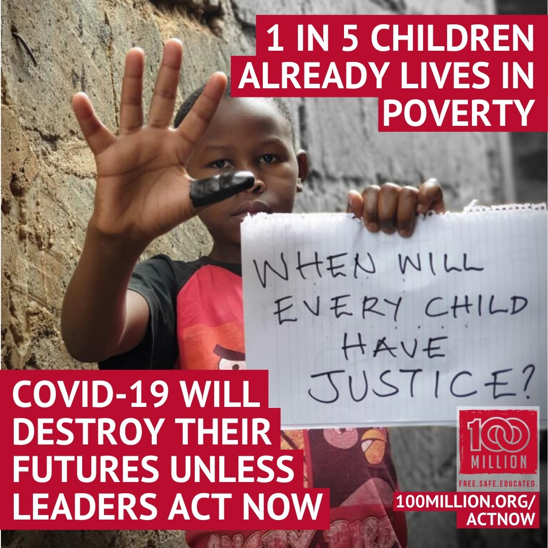 100 Million Campaign, Justice for Every Child