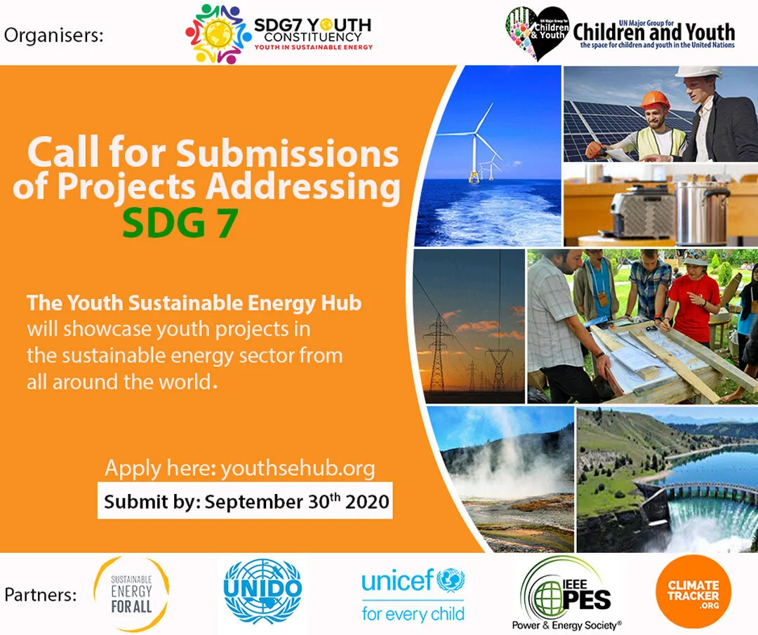 Apply Now: Youth Sustainable Energy Hub