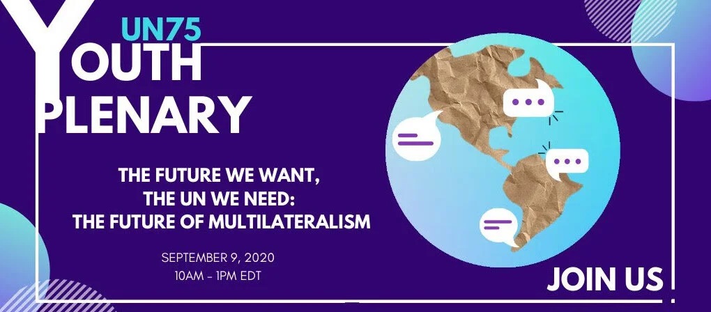 UN 75 Youth Plenary — September 9th 2020