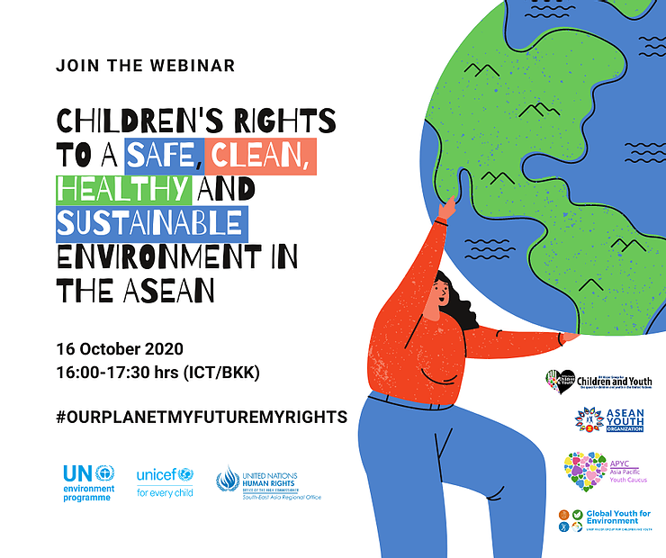 Children Rights for Healthy Environment webinar by UN and youth groups