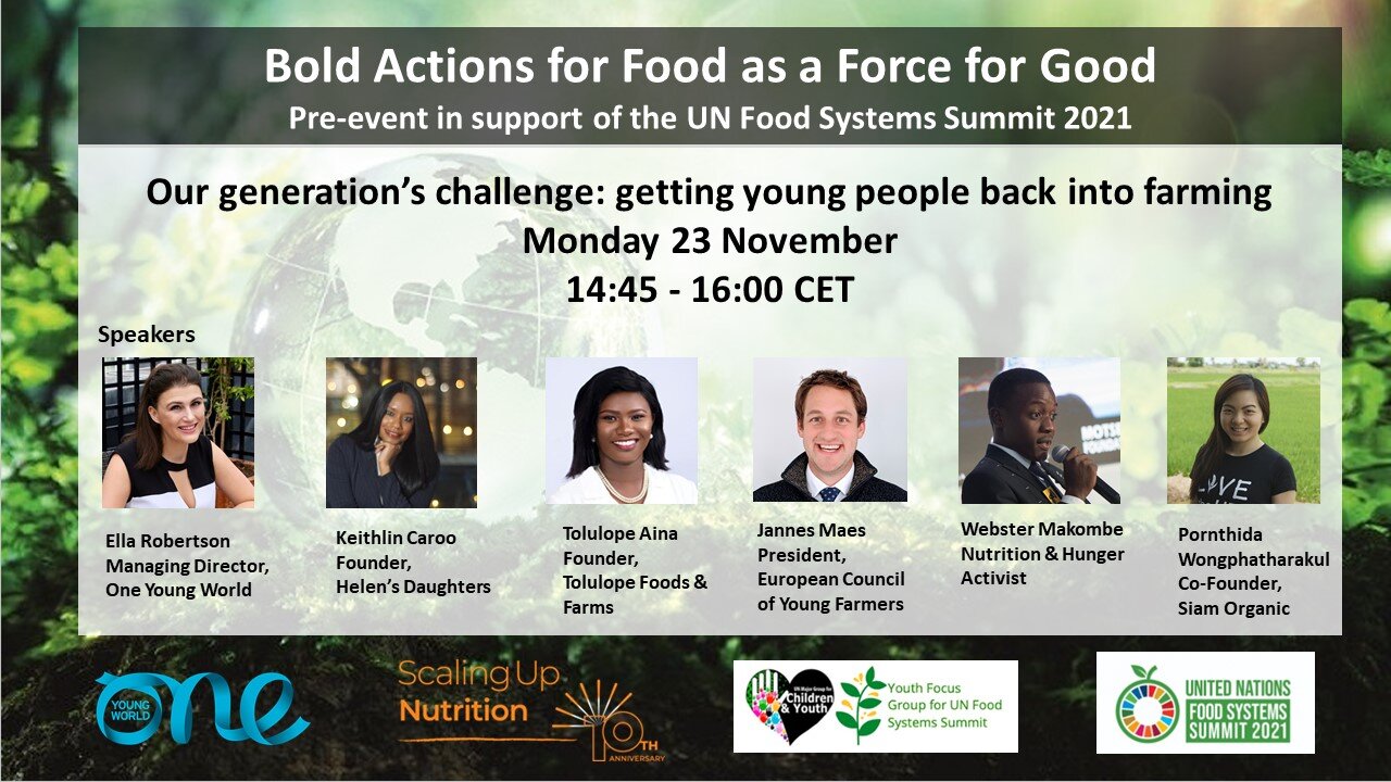 Pre-event in support of the UN Food Systems Summit 2021 — Major Group ...