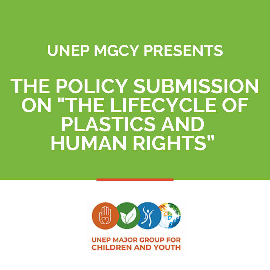 Read the Policy Submission on "The Lifecycle of Plastics and Human Rights” to the UN Special Rapporteur on Plastics and Human Rights 