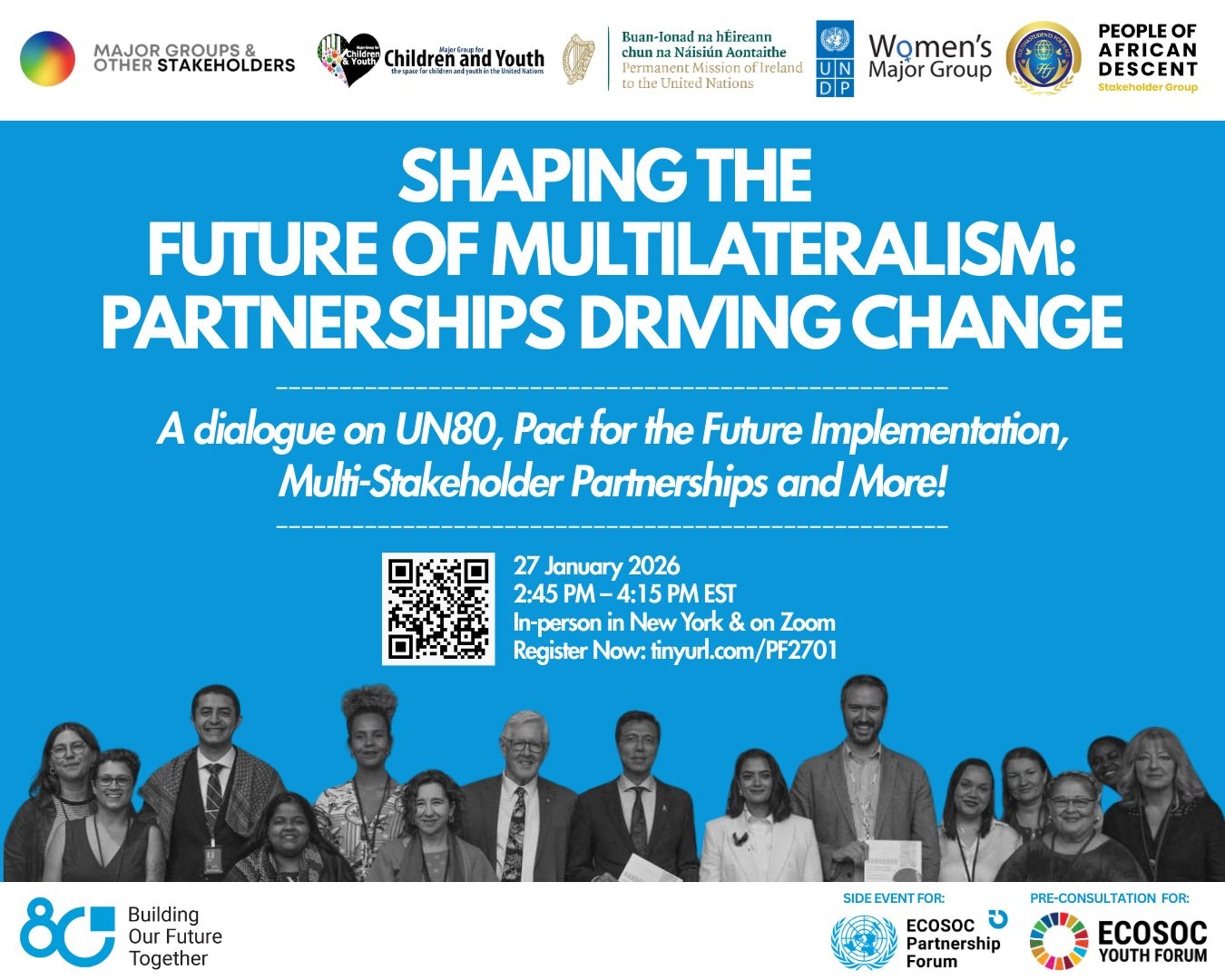 High-Level Event - Future of Multilateralism: Partnerships Driving ...