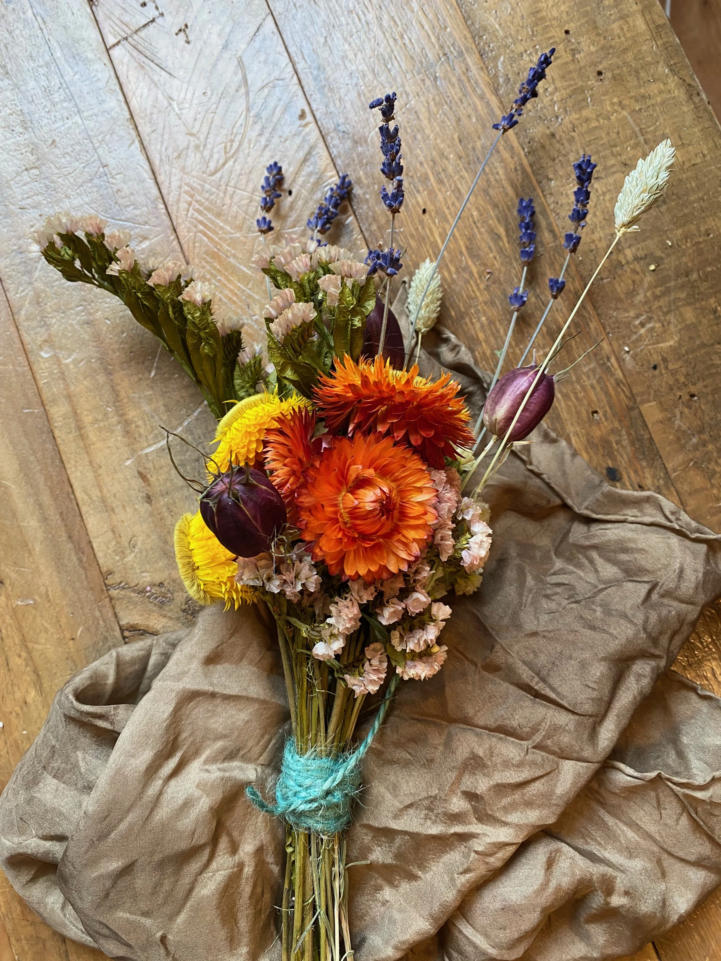 driedFlowersOnSilkOrange2.jpeg