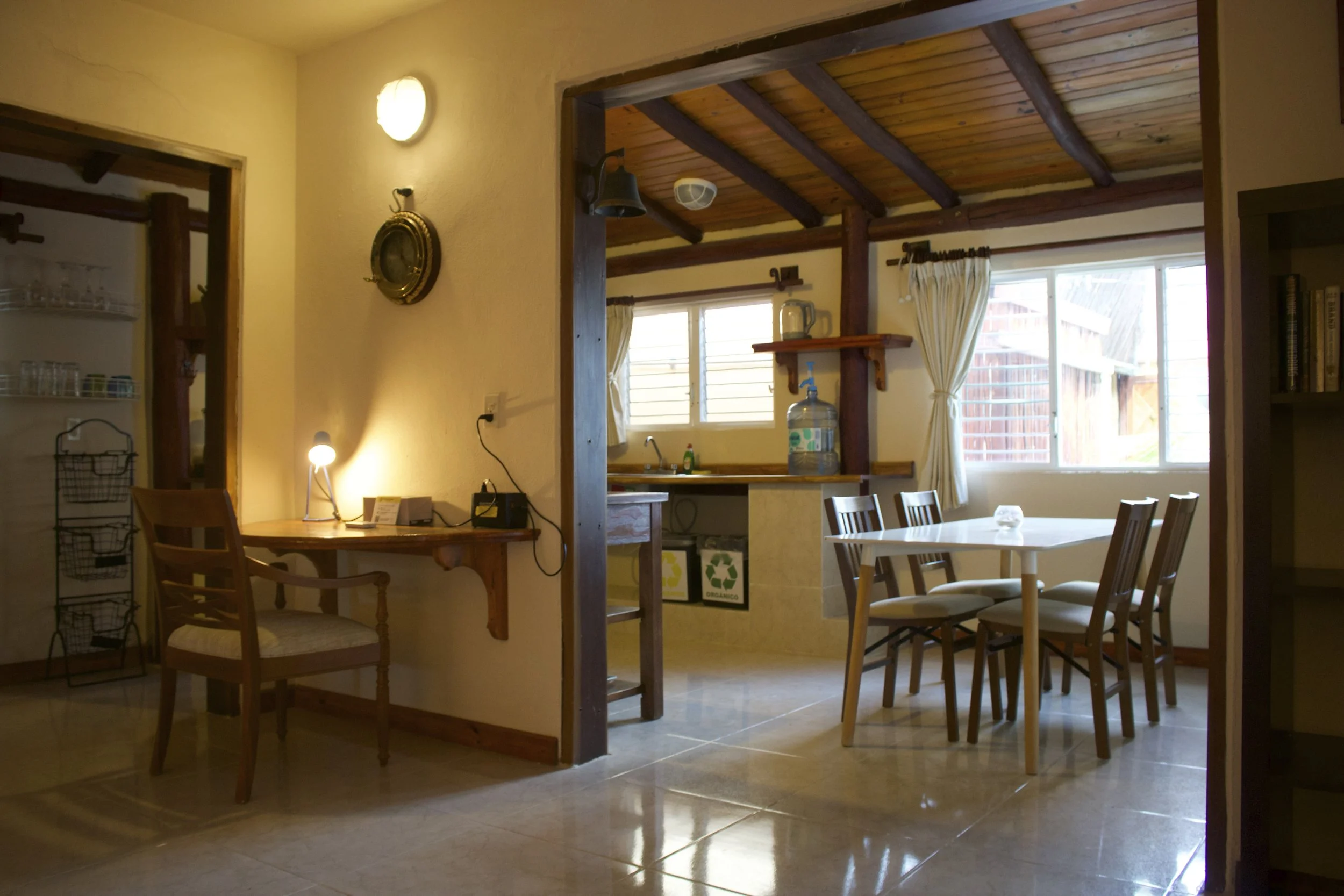Dining Area + Writing Desk
