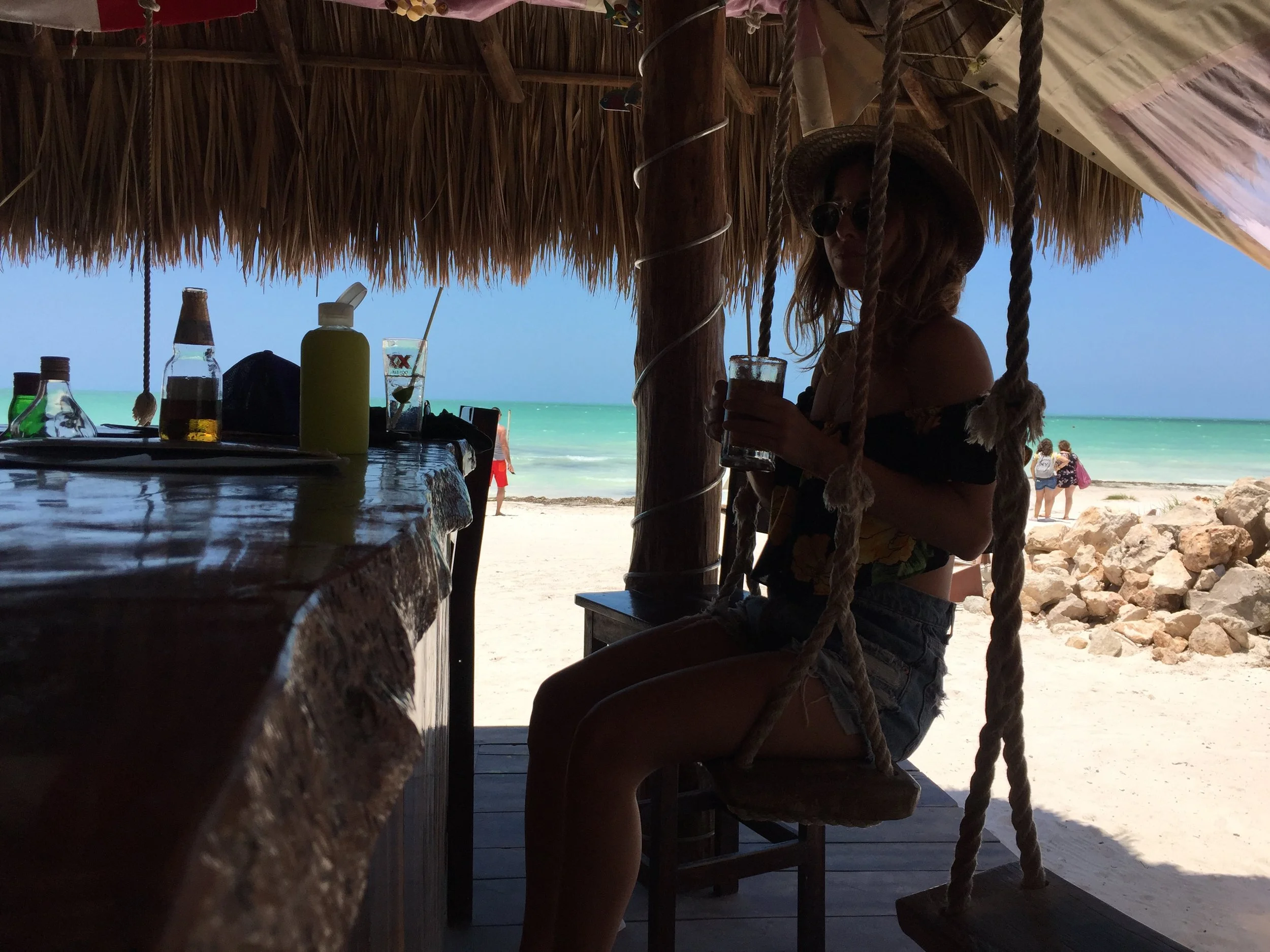 Go beach bar hopping! 