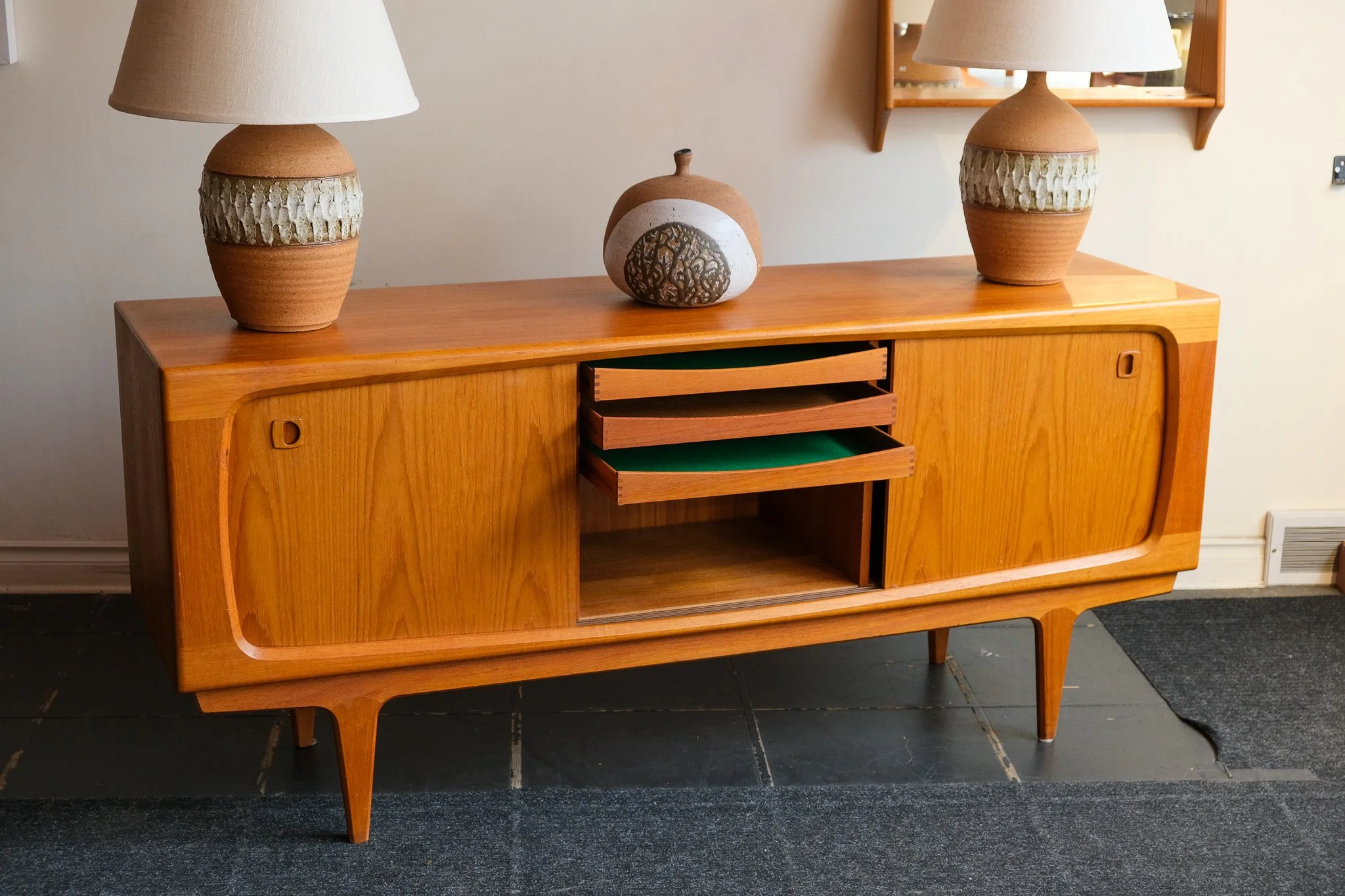(Sold) Teak Credenza by Drylund