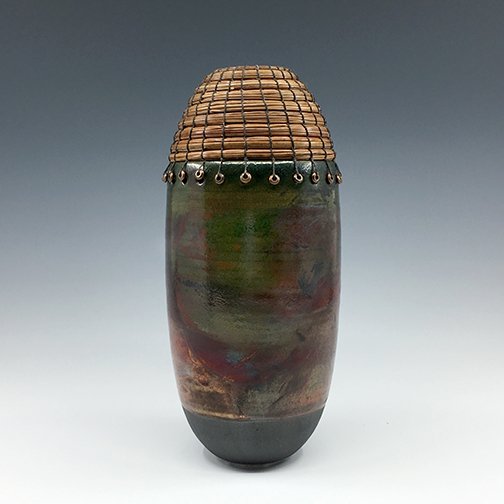 raku bullet vase