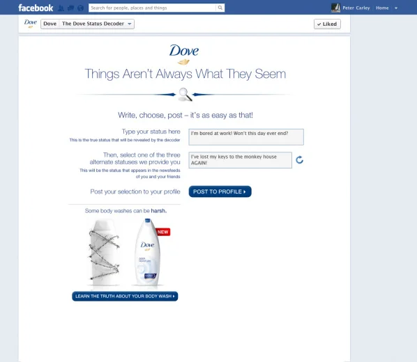 Step Four: I am DEFINITELY doing this… and I am definitely switching to Dove!”