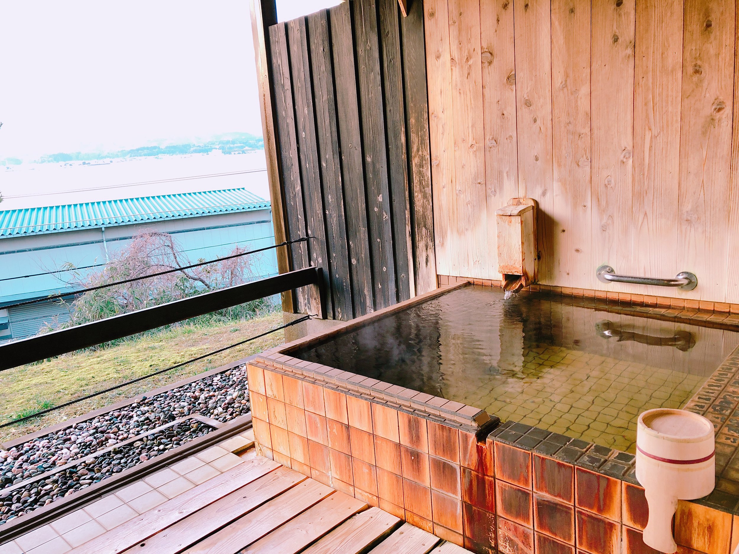 個室貸切露天風呂「湯楽長屋(ゆらくながや)」