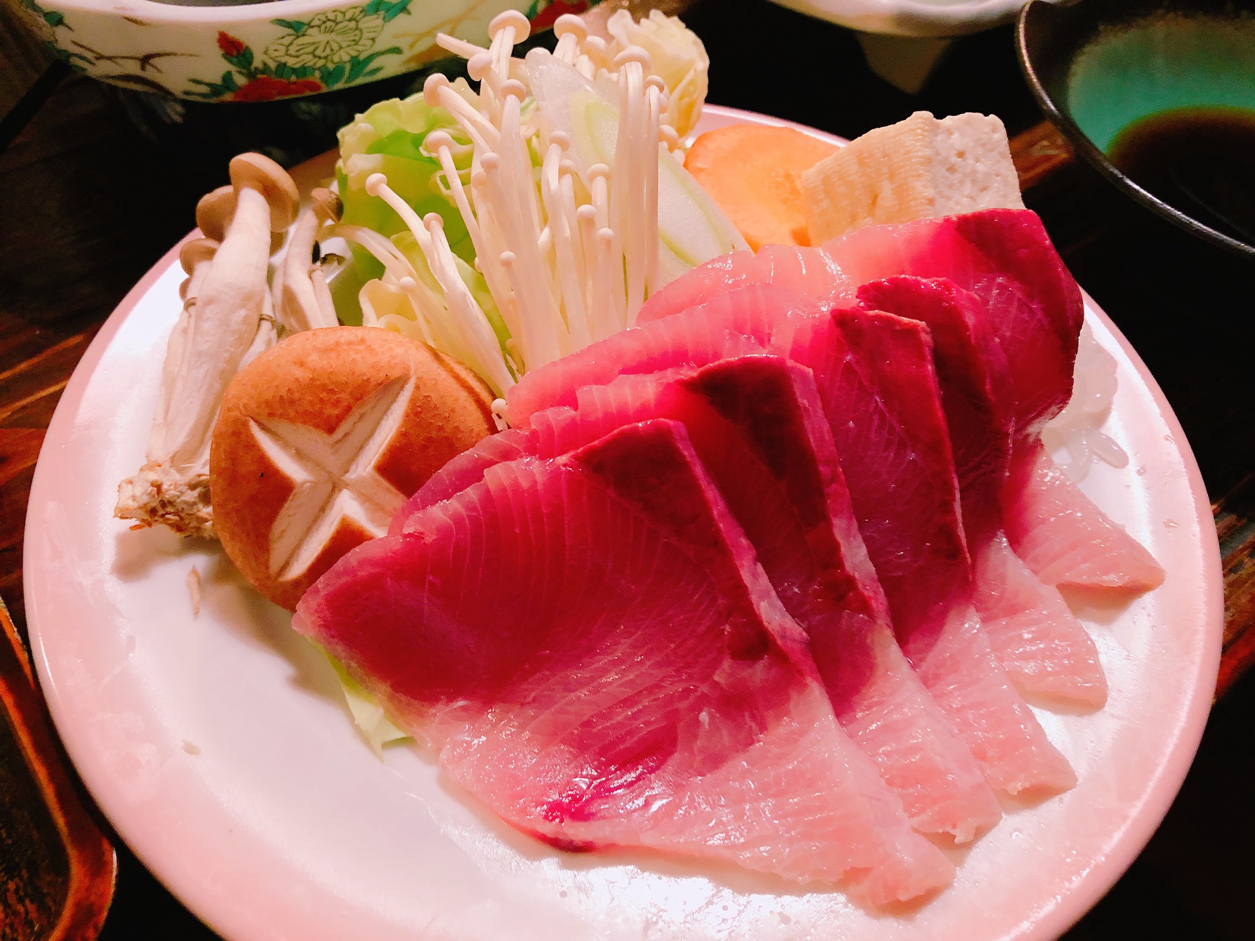 ブリしゃぶも身が厚い
