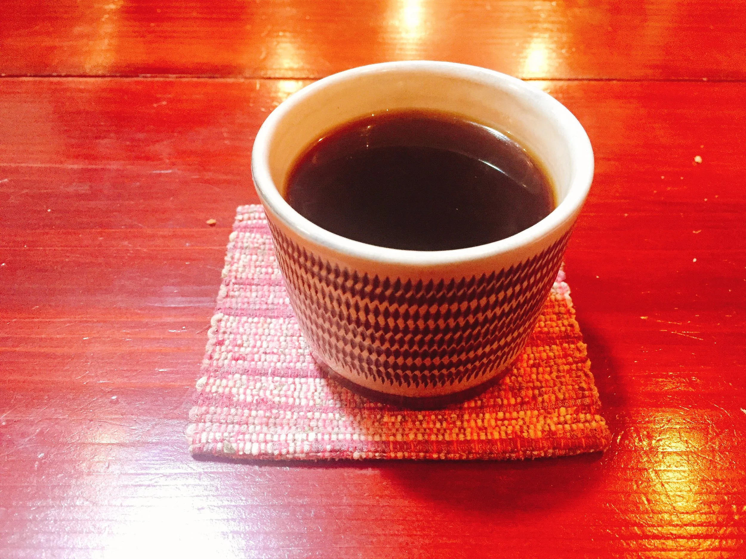 デザートと相性抜群の「深浦コーヒー」