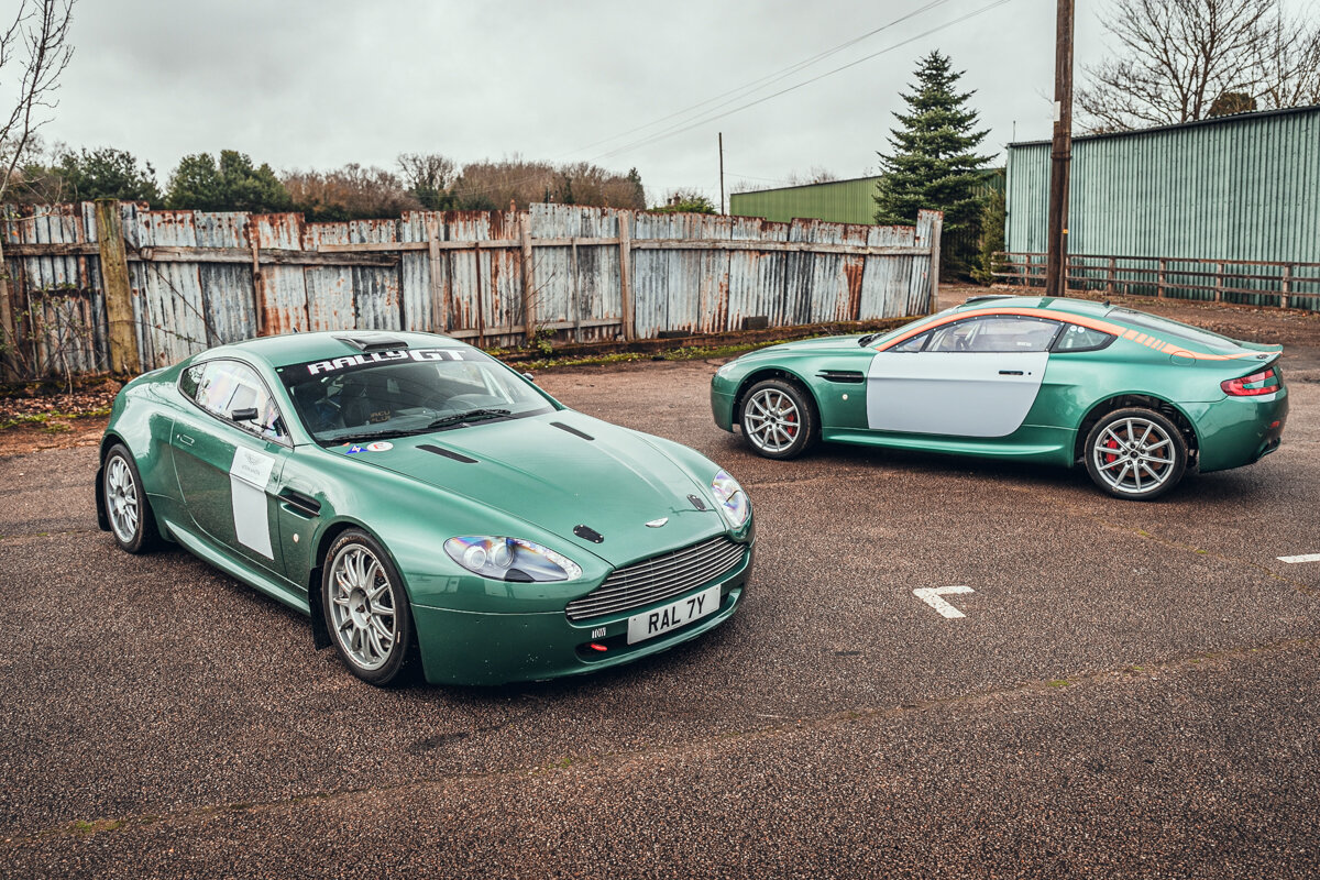1. A pair of Aston Martin Vantage Rally GT Cars and Spares Package.jpg