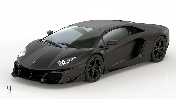 Huber pays homage to the Lamborghini Aventador and reveals the ERA