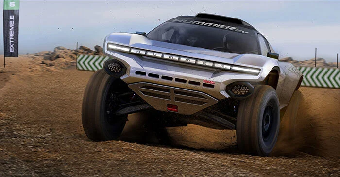 GMC HUMMER EV Teams Up for Off-Road Extreme E Racing Series