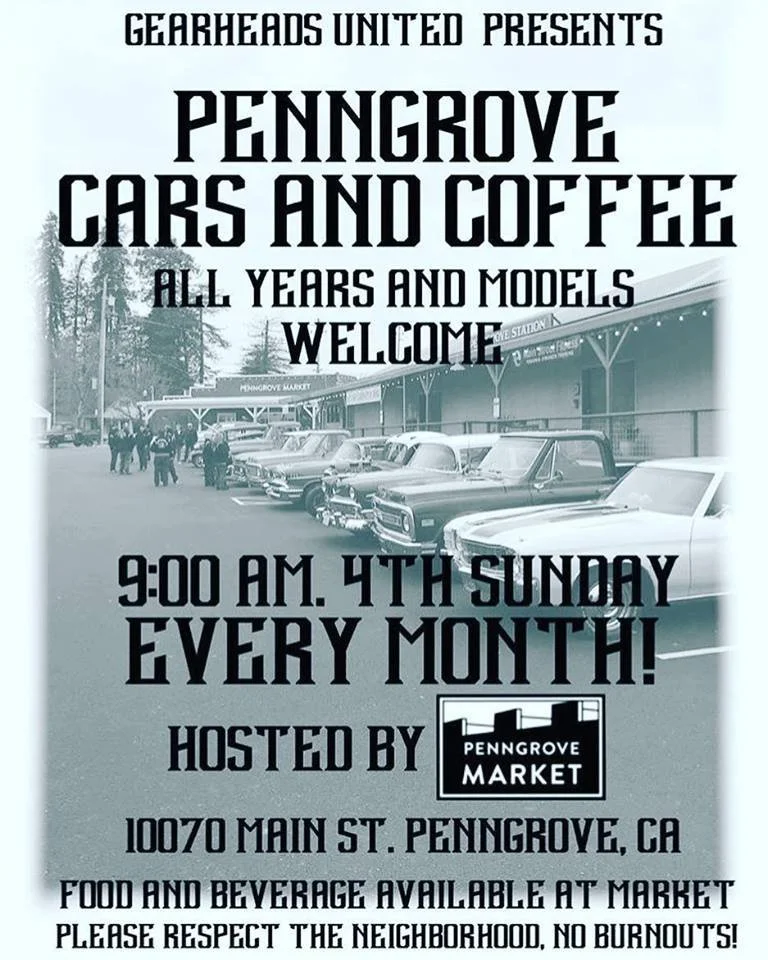 Penngrove Cars and Coffee Car Meet