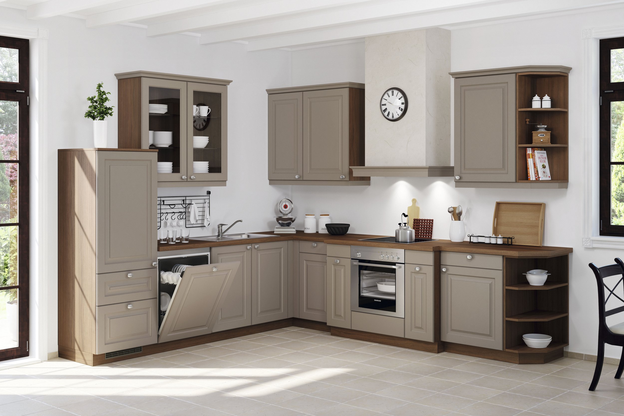 Oak kitchen cabinets are a popular options