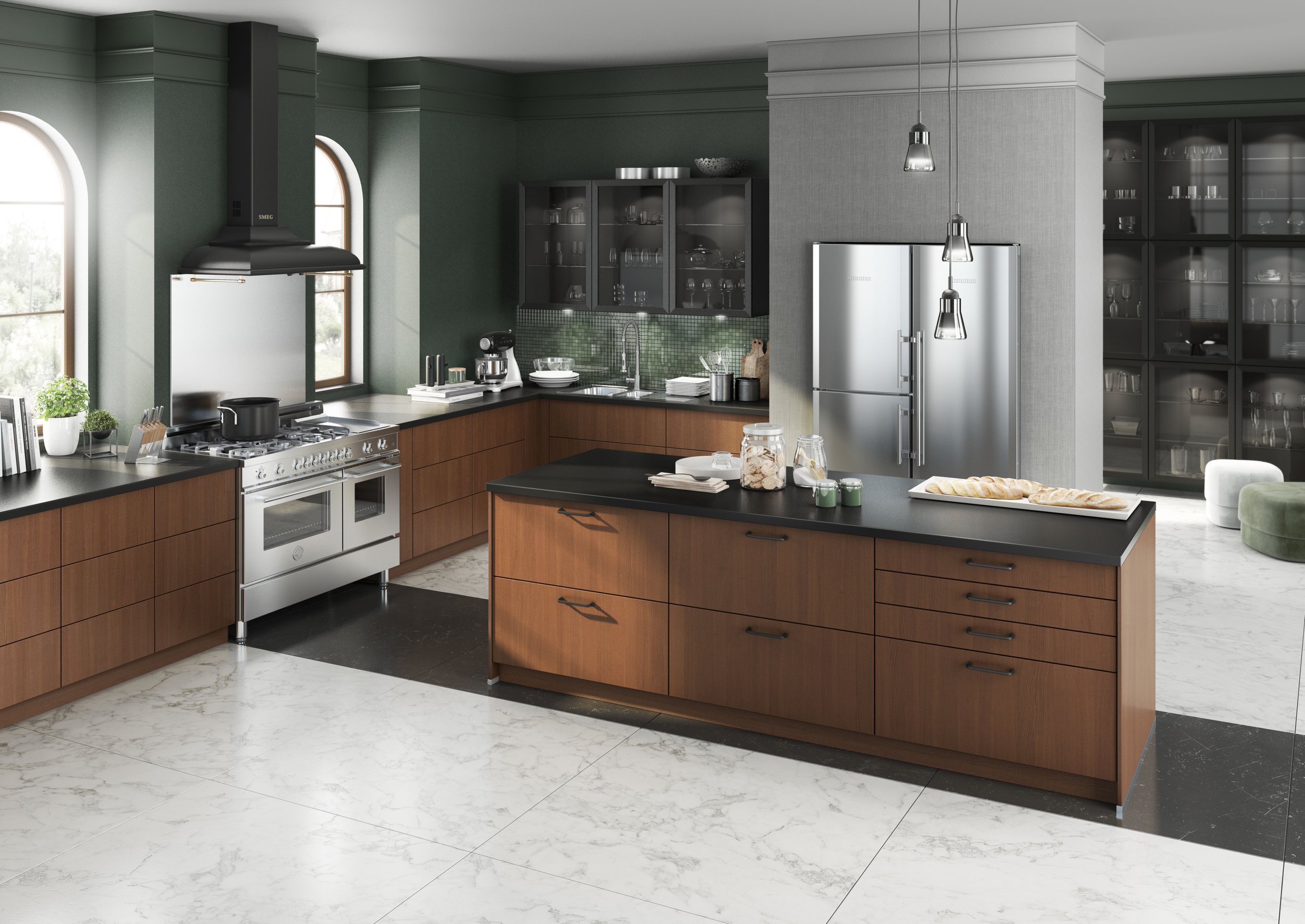  Kitchen Cabinet Showroom - Bauformat Seattle -  Luxury Kitchens