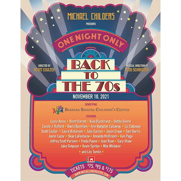 Michael Childers’ presents ONE NIGHT ONLY