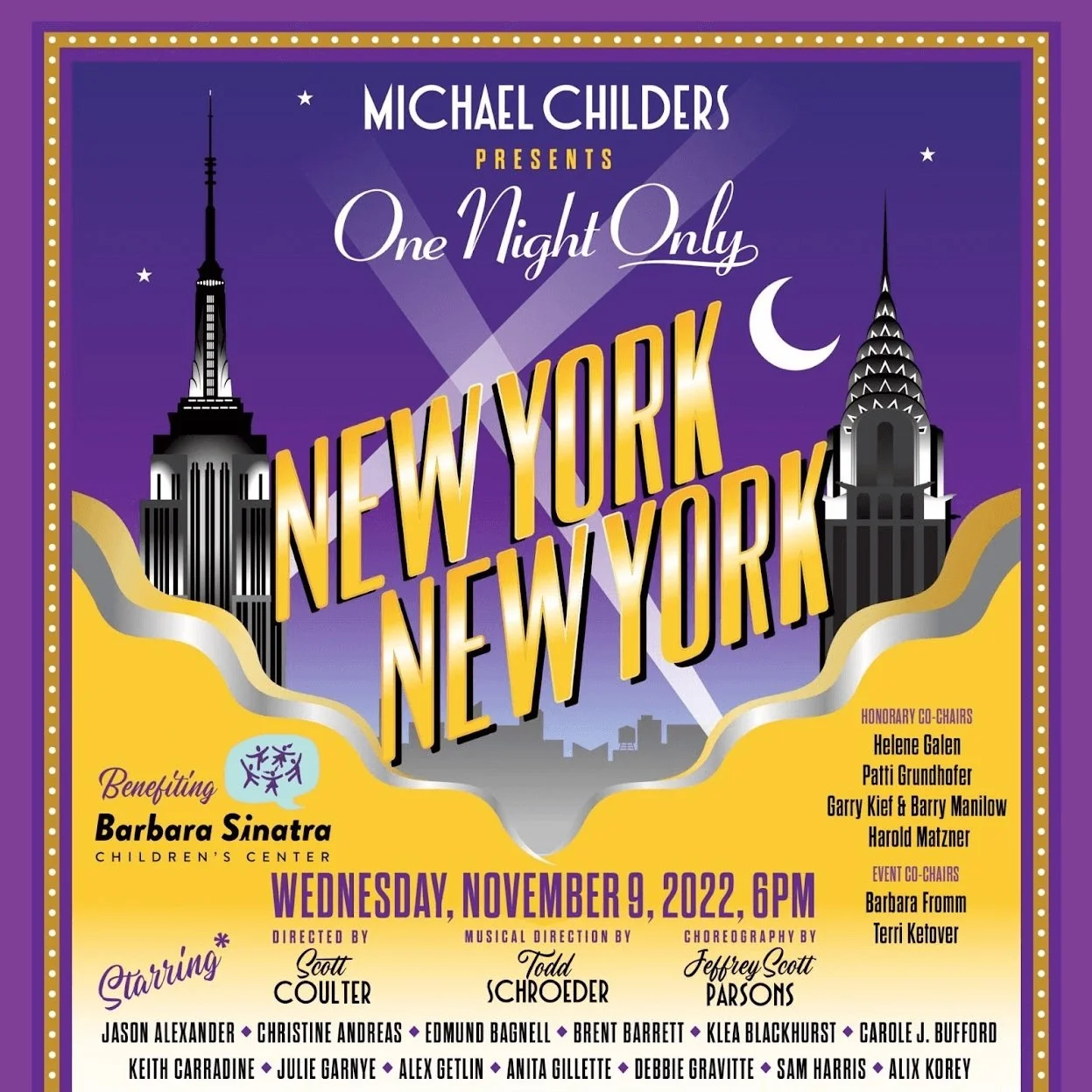 Michael Childers presents ONE NIGHT ONLY!