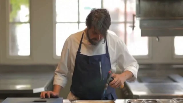 How (and why) to blowtorch fish with Nuno Mendes - Taste Festivals