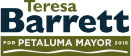I am honored to have the early support of Councilwoman Teresa Barrett.