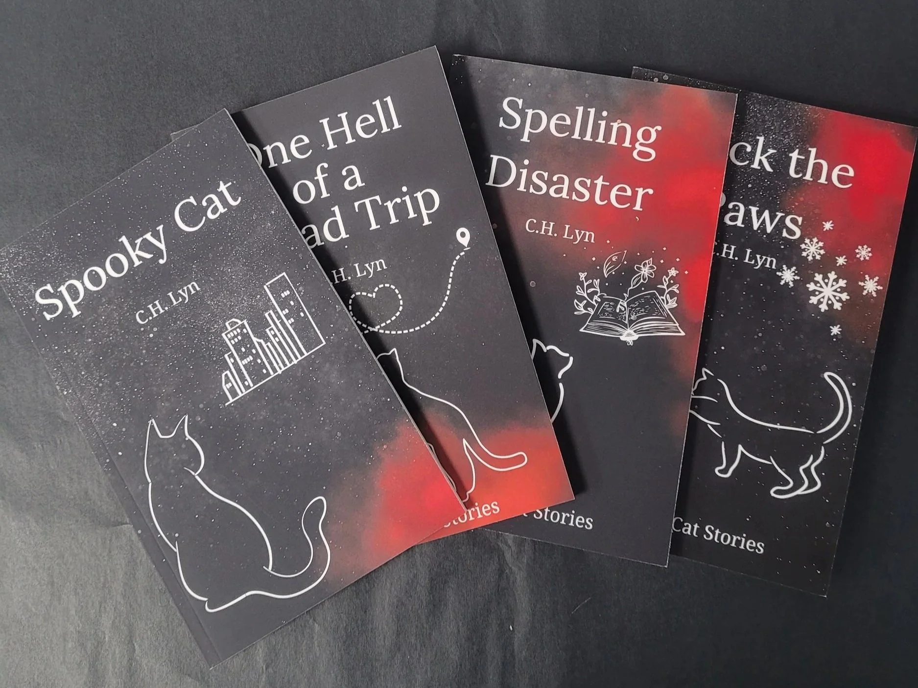 Spooky Cat Stories Paperback Complete Set