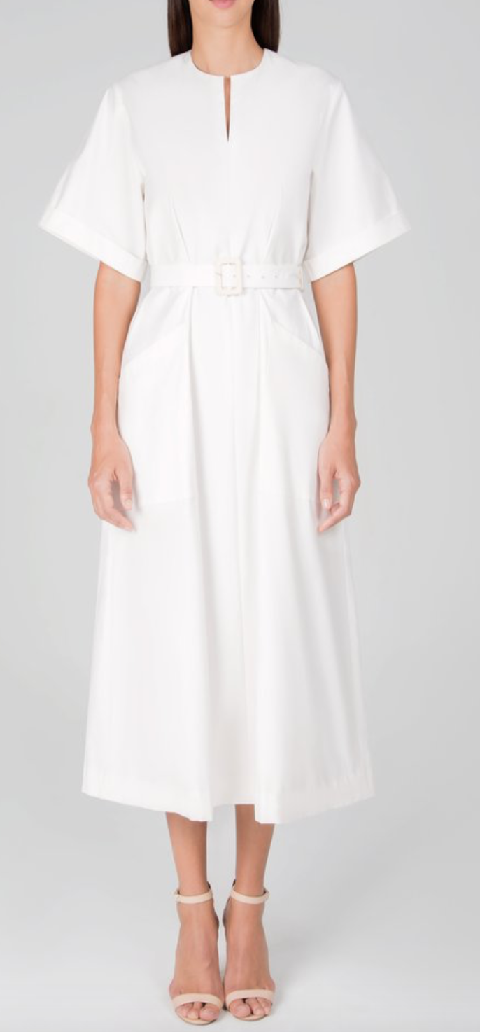 Bougessa Cotton A-Line Dress