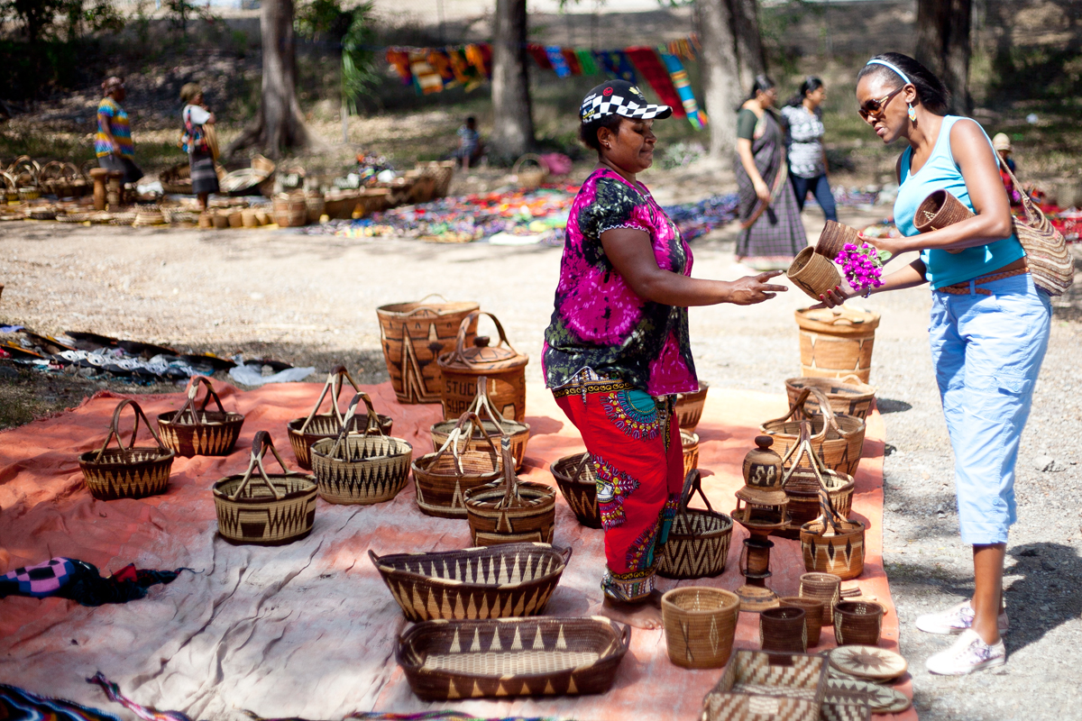Papua New Guinea City Craft Market