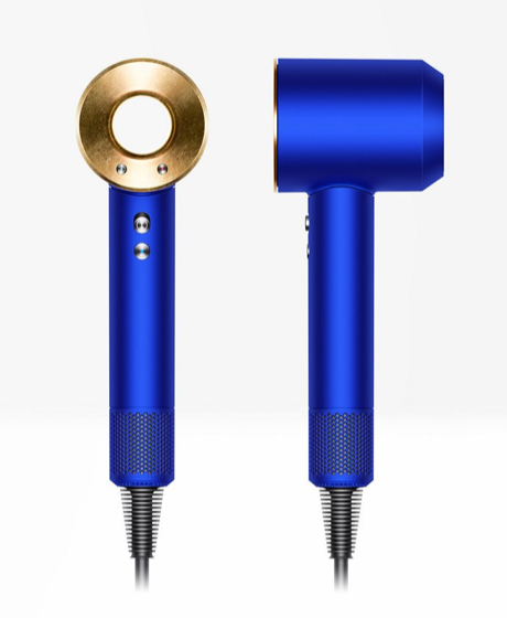 Dyson supersonic hair dryer in 23.75K gold