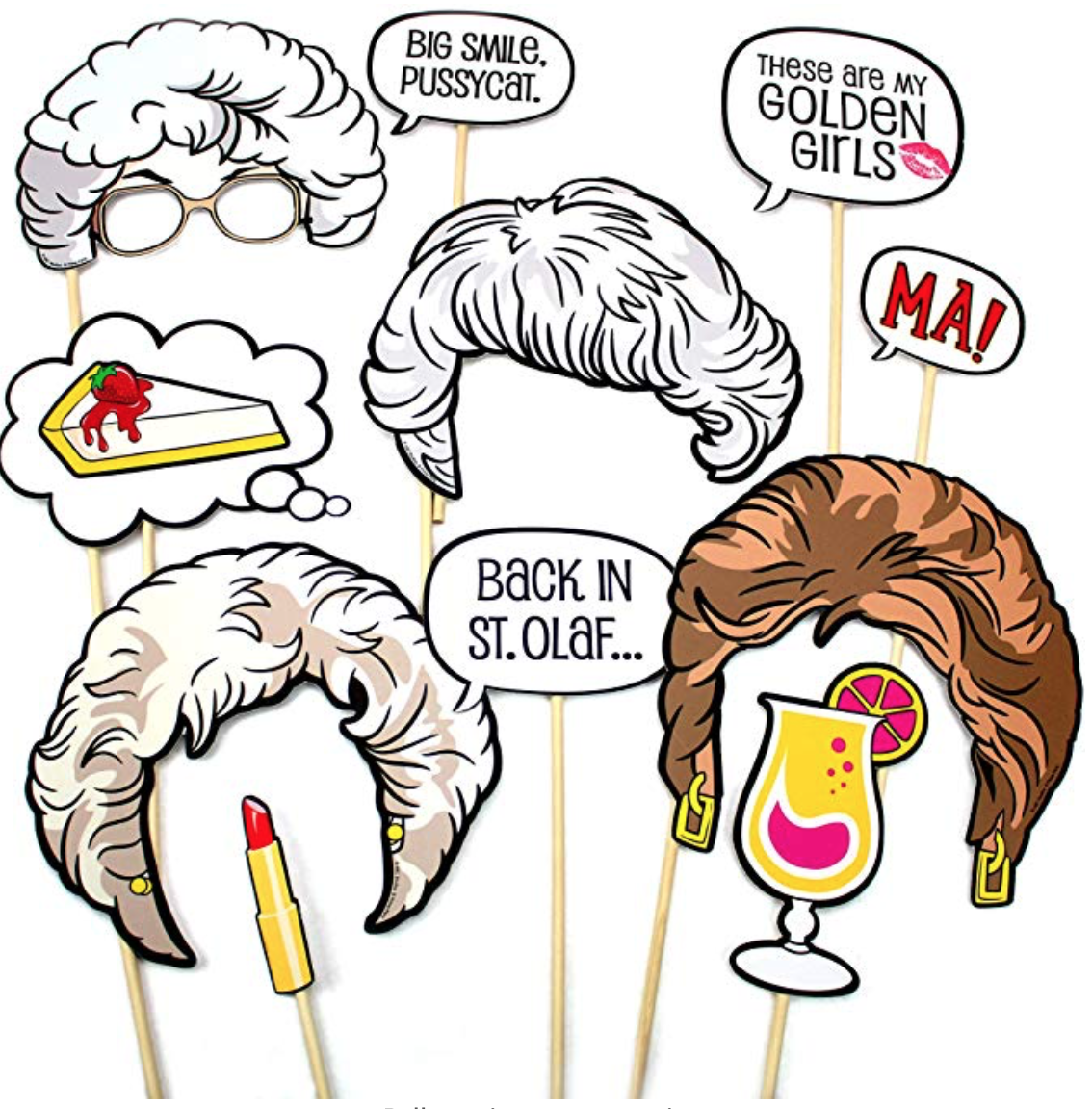 Golden Girls Photo Booth Props on Amazon.com